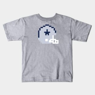 8 Bit Dallas Cowboys Helmet Kids T-Shirt